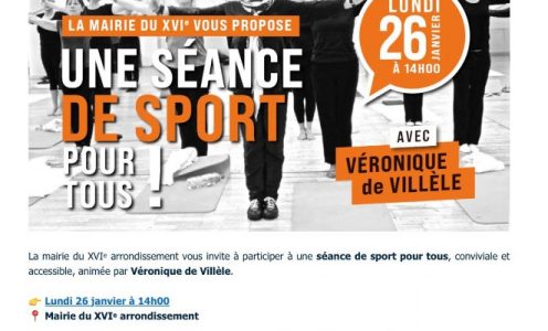 Une séance de sport pour tous !